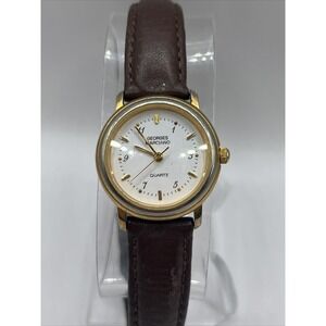 Georges Marciano 1988 Guess? Inc Women's Quartz Watch Leather Band- New Battery!